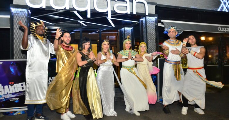  Duqqan Sahne’de dün akşam “Egypt Night” gecesi düzenledi